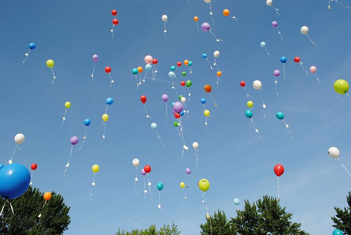 balloons on air